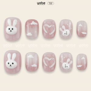 Press on Nails Lovely Purple 1004
