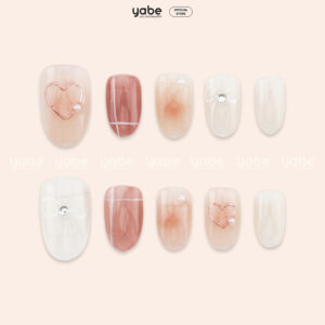Press on Nails Lovely Pink 1008