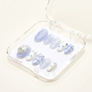 Press On Nails Lovely Blue 1025