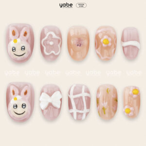 Press on Nails Lovely Purple 1036