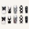 Press on Nails Lovely White 1041