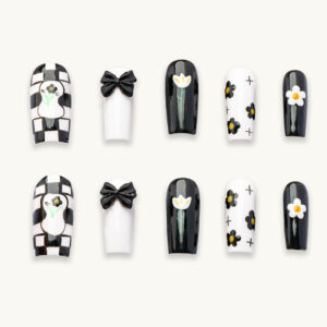 Press on Nails Lovely White 1042