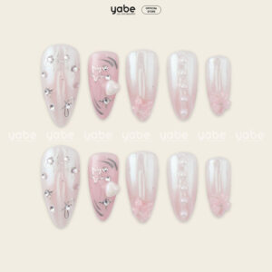Press on Nails Beauty Pink 1046