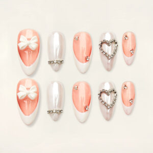 Press on Nails Beauty Cream 1053