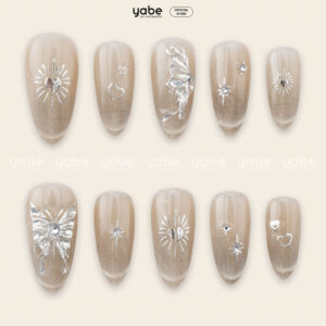 Press on Nails Beauty Cream 1054