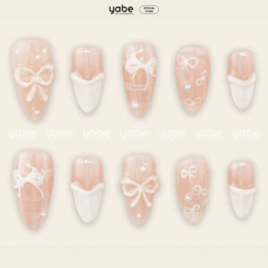 Press on Nails Beauty Cream 1056