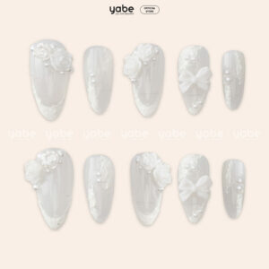 Press on Nails Beauty White 1064