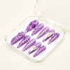 Press on Nails Beauty Purple 1066