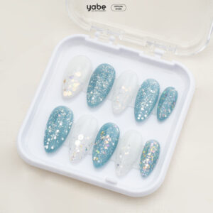 Press On Nails Beauty Blue 1089