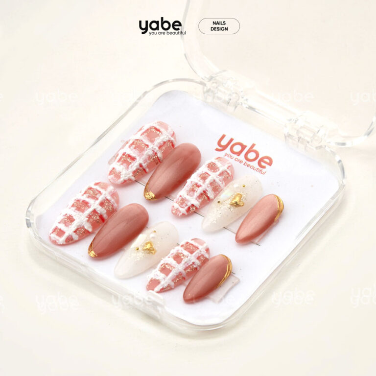 Press on nails beauty pink 1091