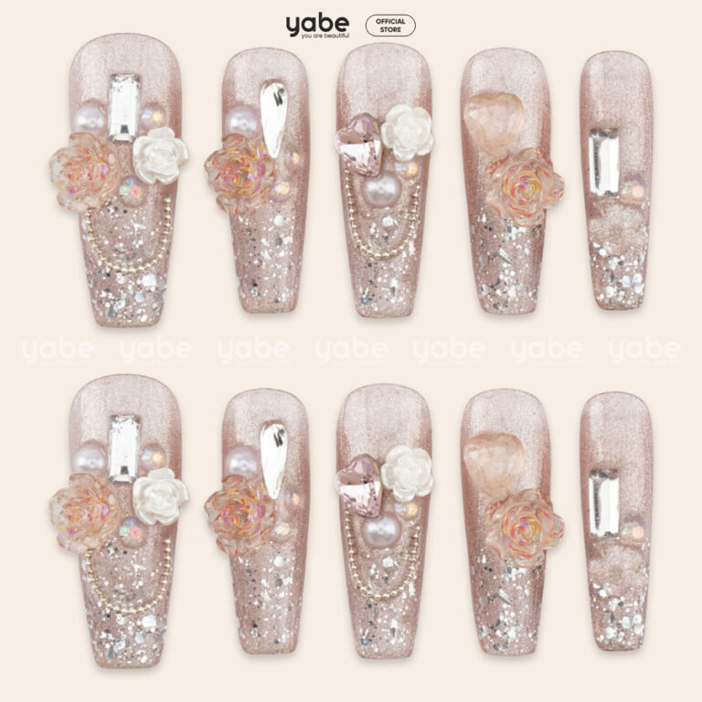 Press on nails luxury mixcolor 1105
