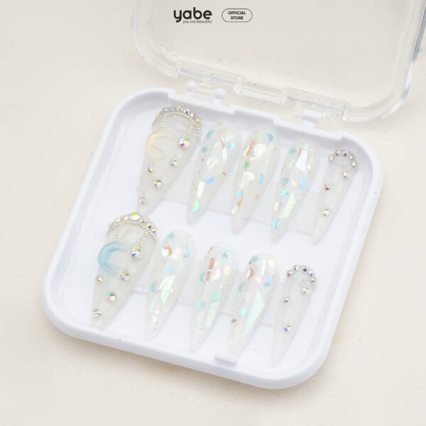 Press on nails shinny white 1120 - image 2