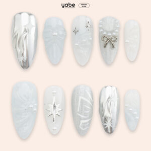 Press On Nails Trendy Blue  1146