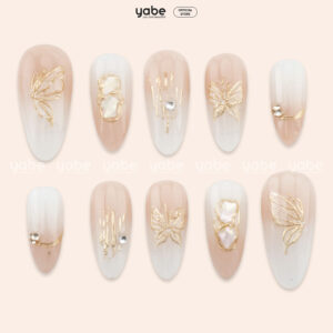 Press on Nails Beauty Cream 1163