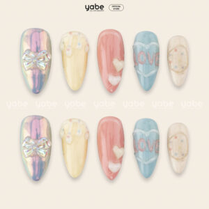 Press on Nails Beauty Mixcolor 1183