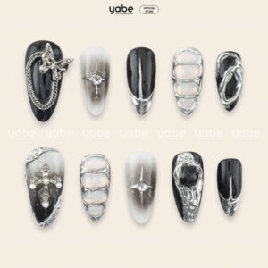 Press on Nails Shinny White 1195
