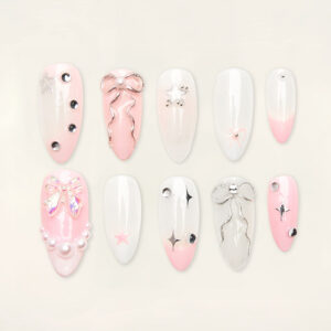 Press on Nails Beauty Pink 1203