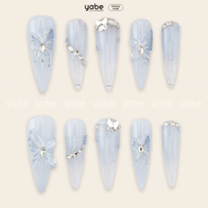 Press on Nails Beauty Blue 1275