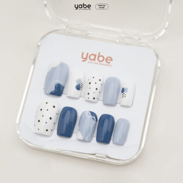 Press on nails lovely blue 1295 - image 2