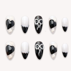 Press on Nails Beauty White 1309