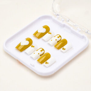 Press on Nails Lovely Yellow 1310