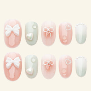 Press on Nails Lovely Mixcolor 1315
