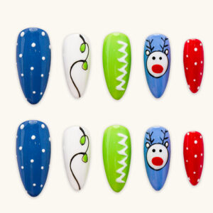 Press on Nails Beauty Mixcolor 1356