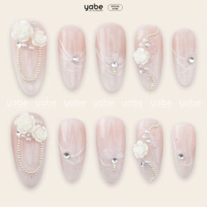 Press on Nails Beauty Pink 1380
