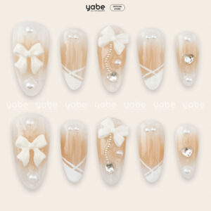 Press on Nails Beauty Pink 1409