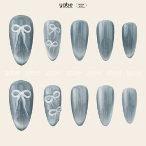 Press on Nails Beauty Blue 1543
