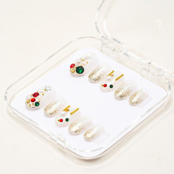 Press on nails lovely white 1580 - image 2