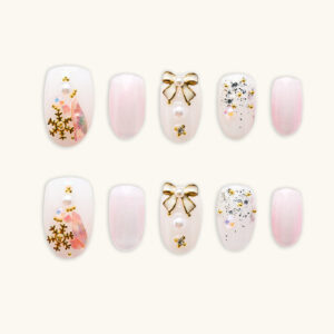 Press On Nails Lovely Pink 1640