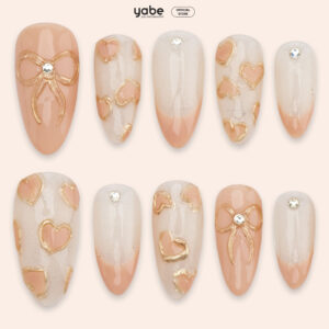 Press On Nails Beauty Cream 1652