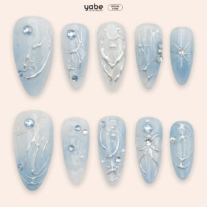 Press On Nails Trendy Blue 1671