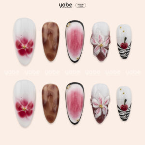 Press On Nails Trendy Pink 1674