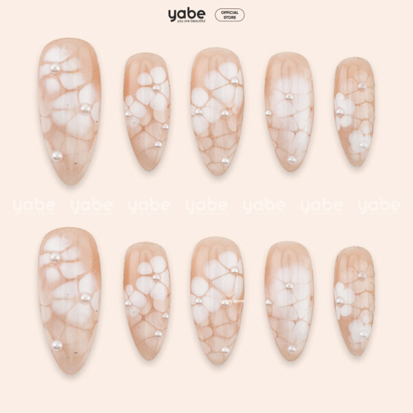 Press on nails beauty pink 1682