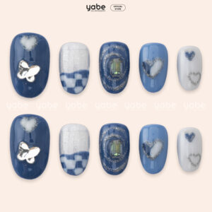 Press On Nails Lovely Blue 1685