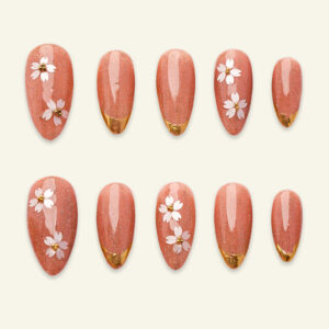 Press On Nails Beauty Brown 1718