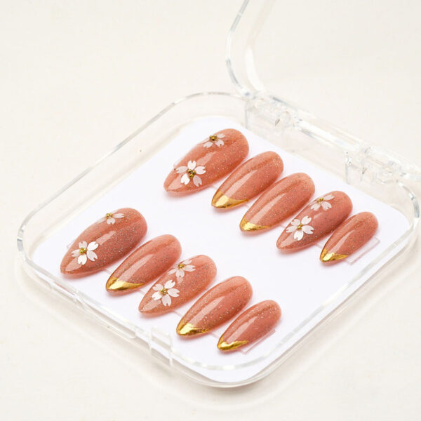 Press on nails beauty brown 1718 - image 2