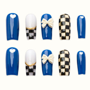 Press On Nails Beauty Blue 1722