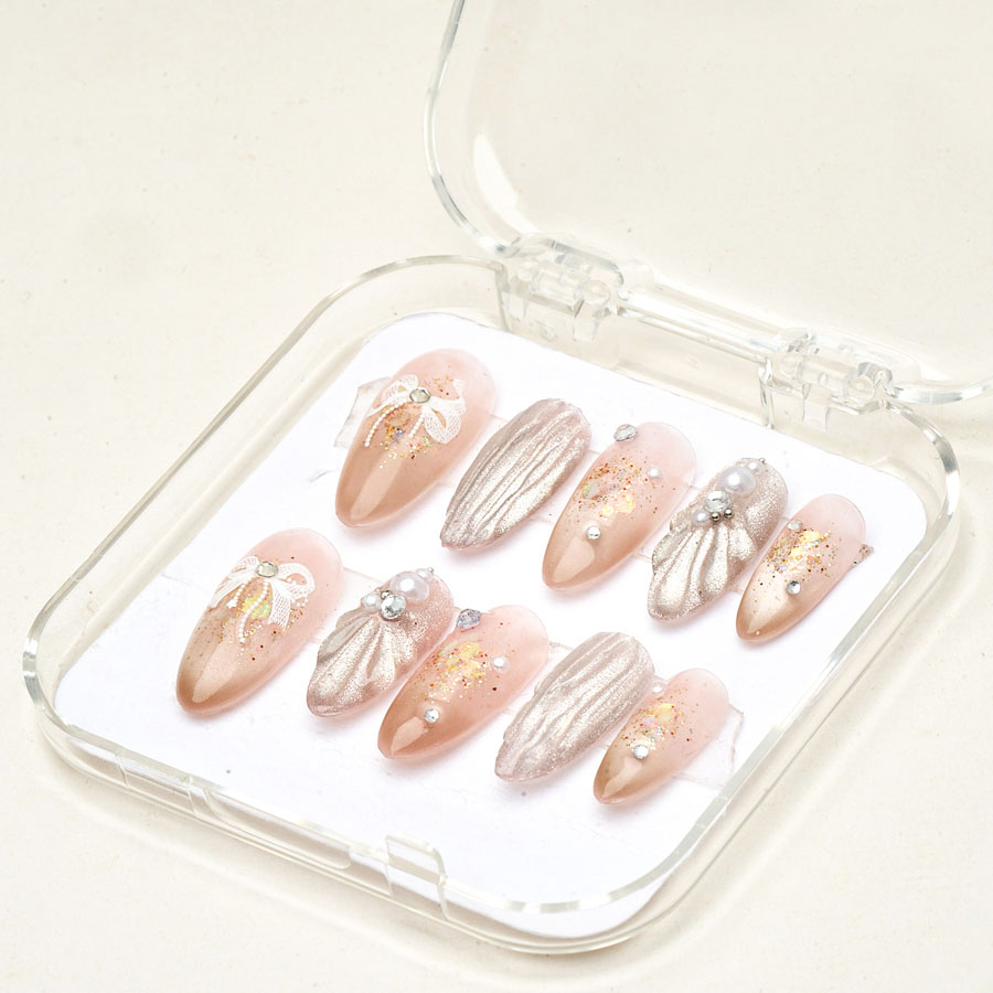 Press on nails beauty cream 1727