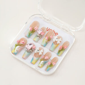 Press On Nails Luxury Mixcolor 1739