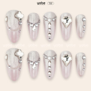 Press On Nails Beauty Purple 1754