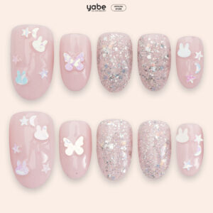 Press On Nails Lovely Pink 1766