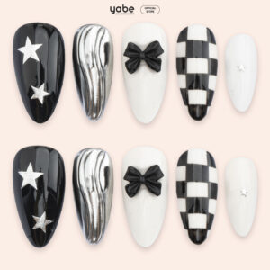 Press On Nails Beauty White 1769