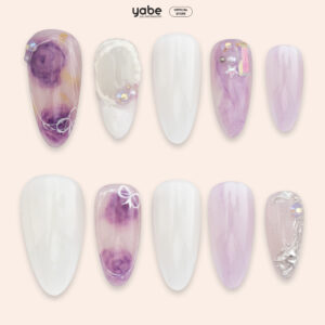 Press On Nails Beauty Purple 1771