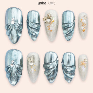 Press On Nails Trendy Blue 1772