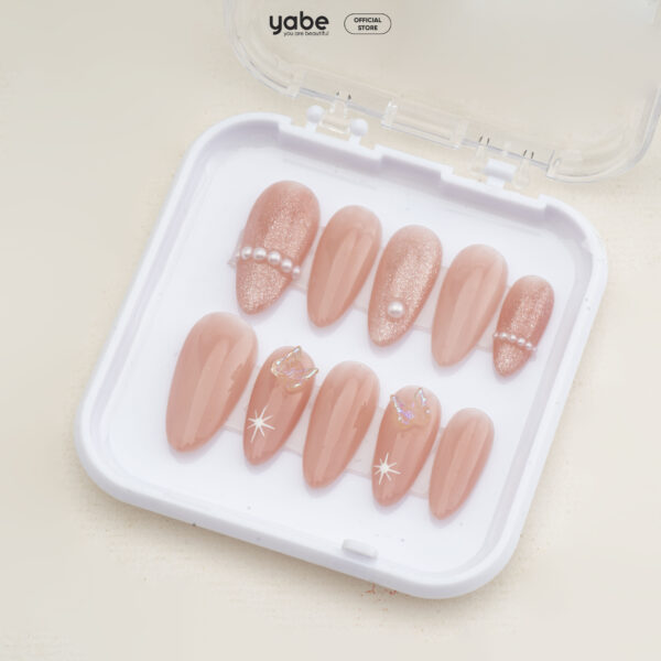 Press on nails beauty pink 1773 - image 2
