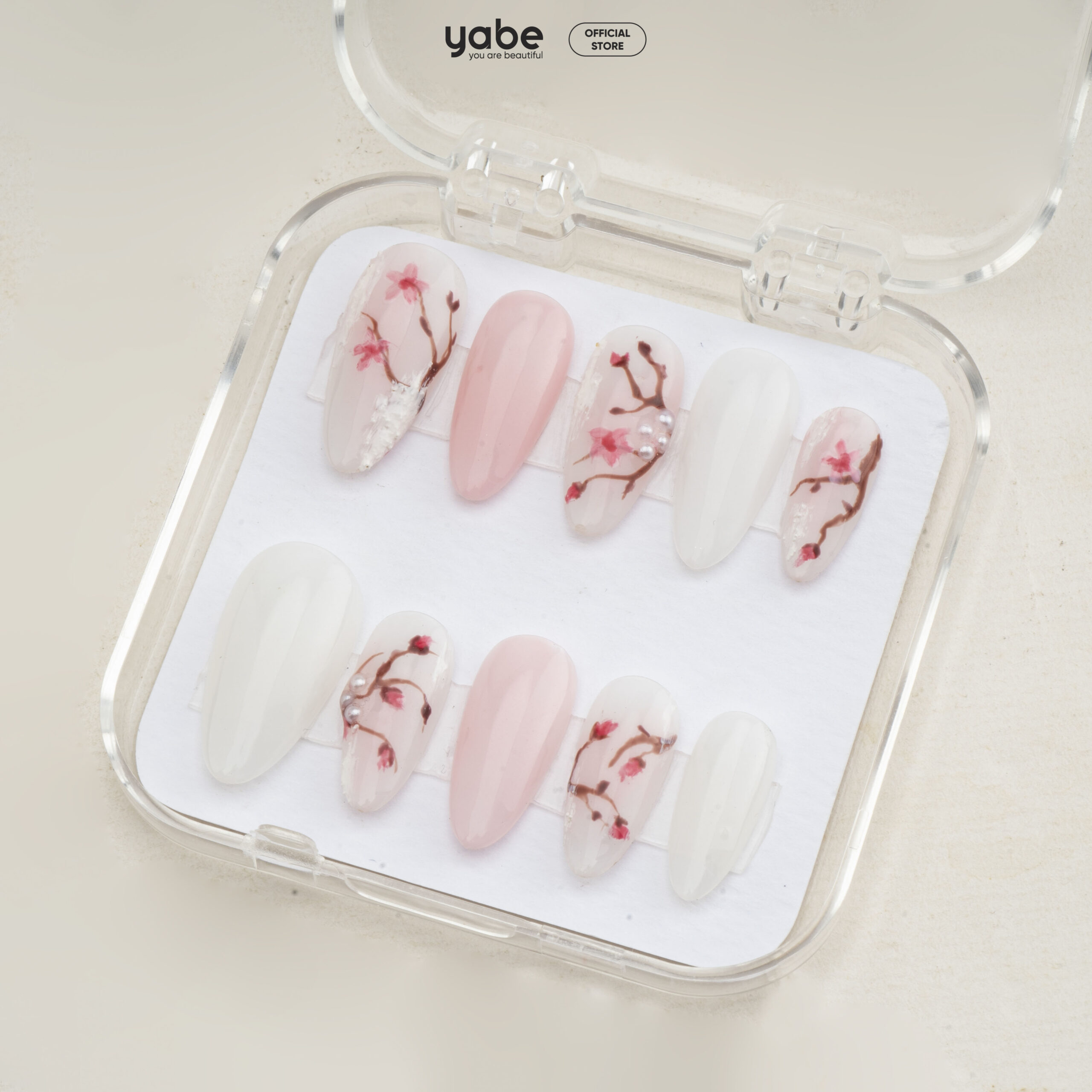 Press on nails beauty red 1776