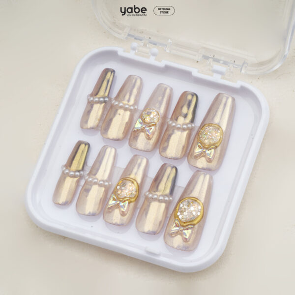 Press on nails beauty cream 1777 - image 2